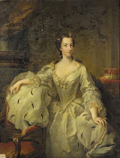 TISCHBEIN, Johann Heinrich Wilhelm Portrait of Mary of Great Britain France oil painting art